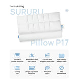 Sururu Pillow P17 Cooling Ergonomic Cervical Pillow for Neck pocket pillow