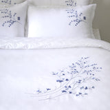 Rayon Cooling Comforter Quickly Cool Down Snow Flower Embroidery PS13