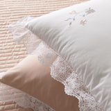 Cotton 100% pillow cover flower embroidery Korean tradition PS16