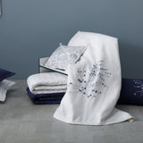 Rayon Cooling Comforter Quickly Cool Down Snow Flower Embroidery PS13