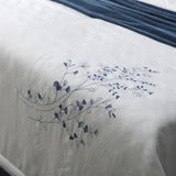 Rayon Cooling Comforter Quickly Cool Down Snow Flower Embroidery PS13